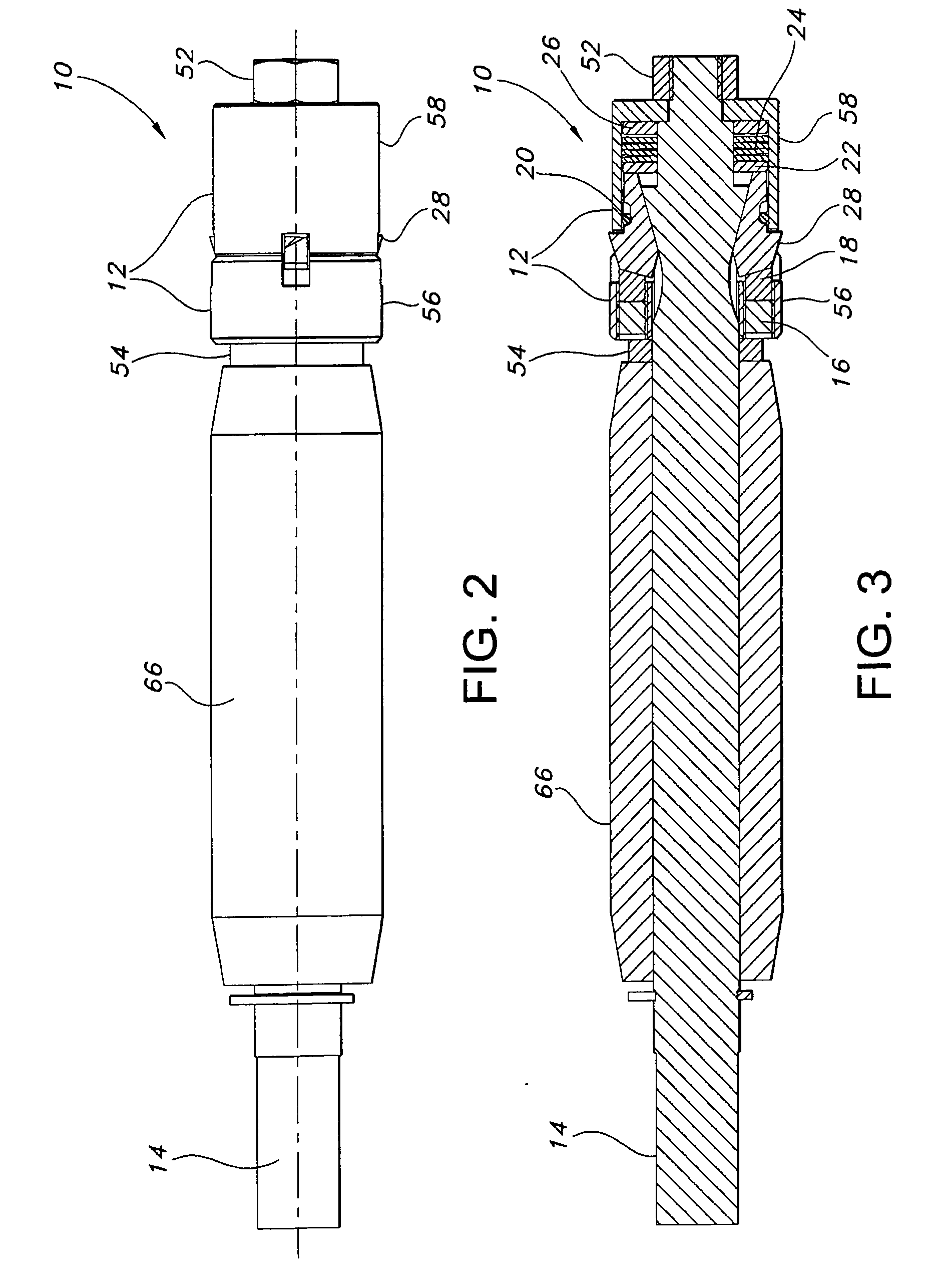 Retractable finning tool and method of using