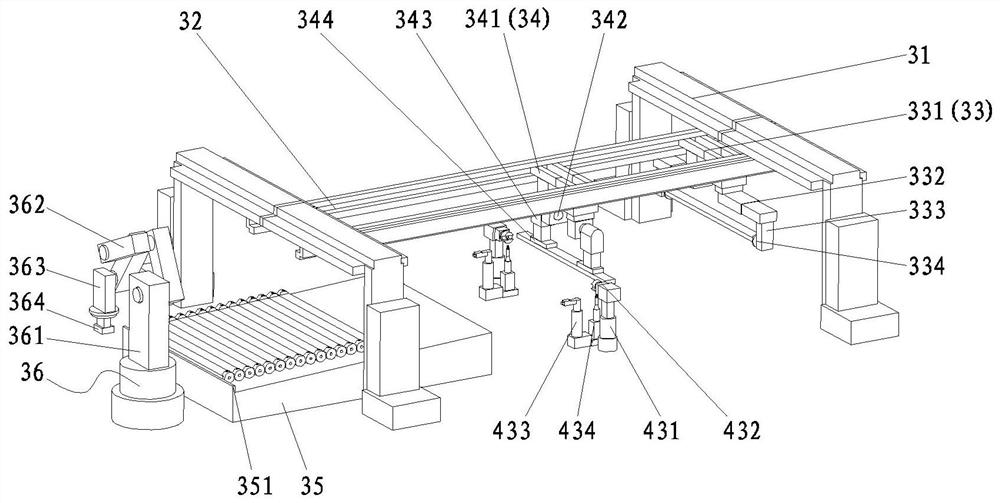 High-automation connecting line manufacturing assembly line for steel and wood furniture and manufacturing method