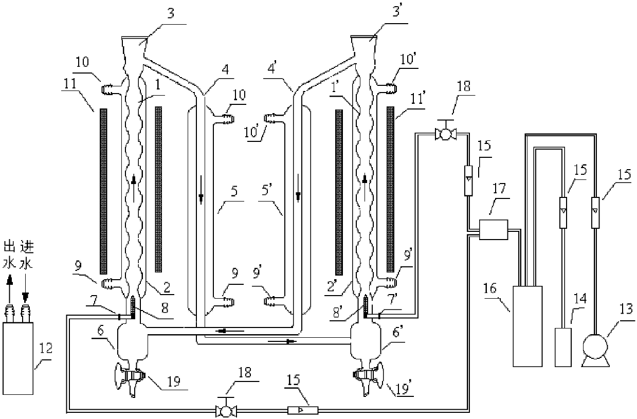 Light organism reaction device and application