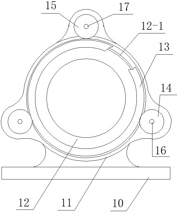 Bend cutting device