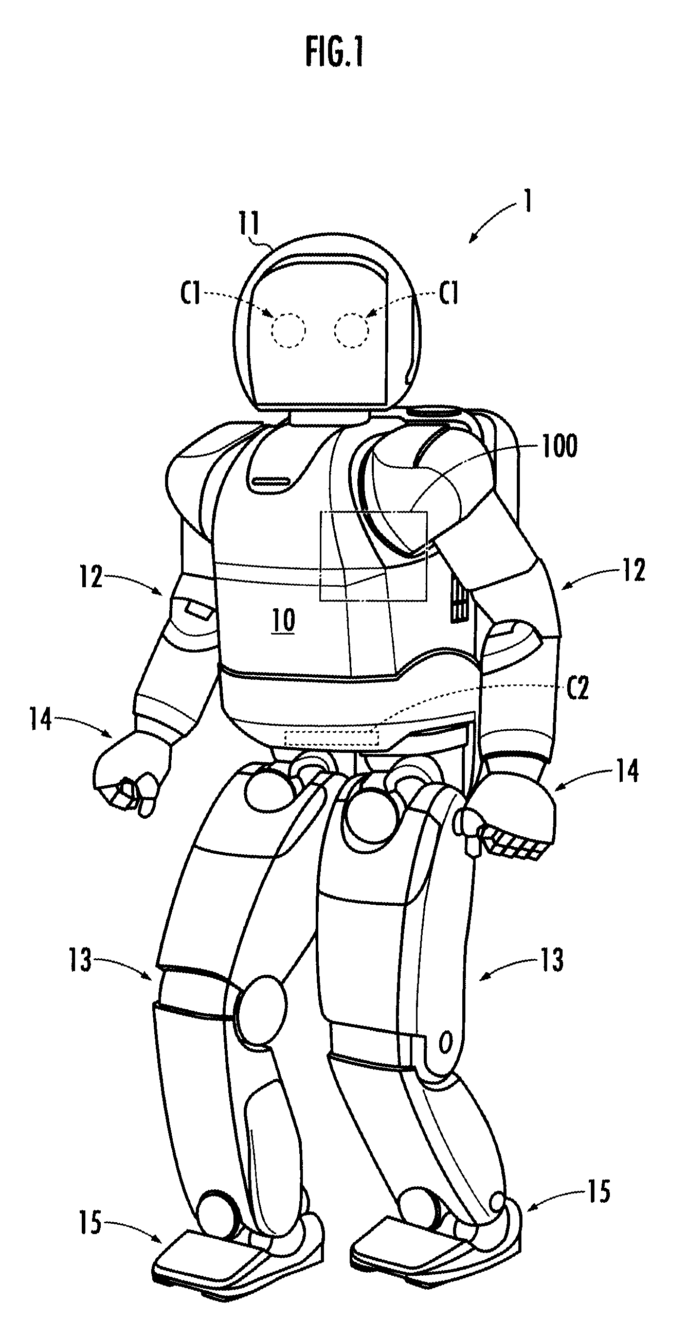 Mobile apparatus and control program therefor