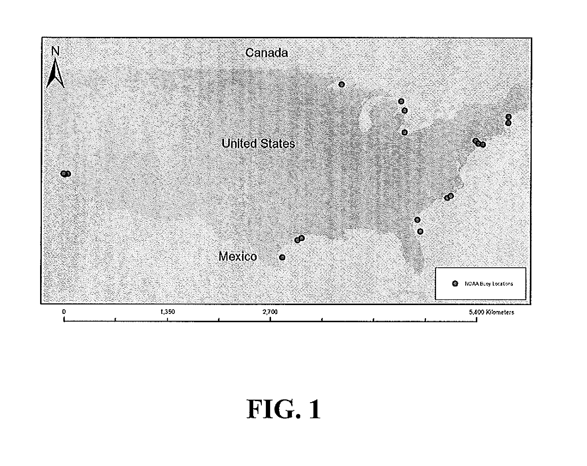 Method for monitoring water temperature