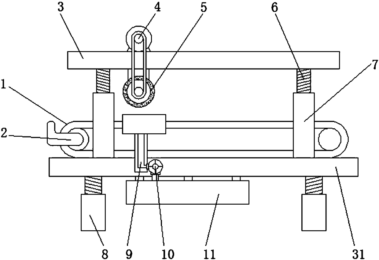 Wood deburring device