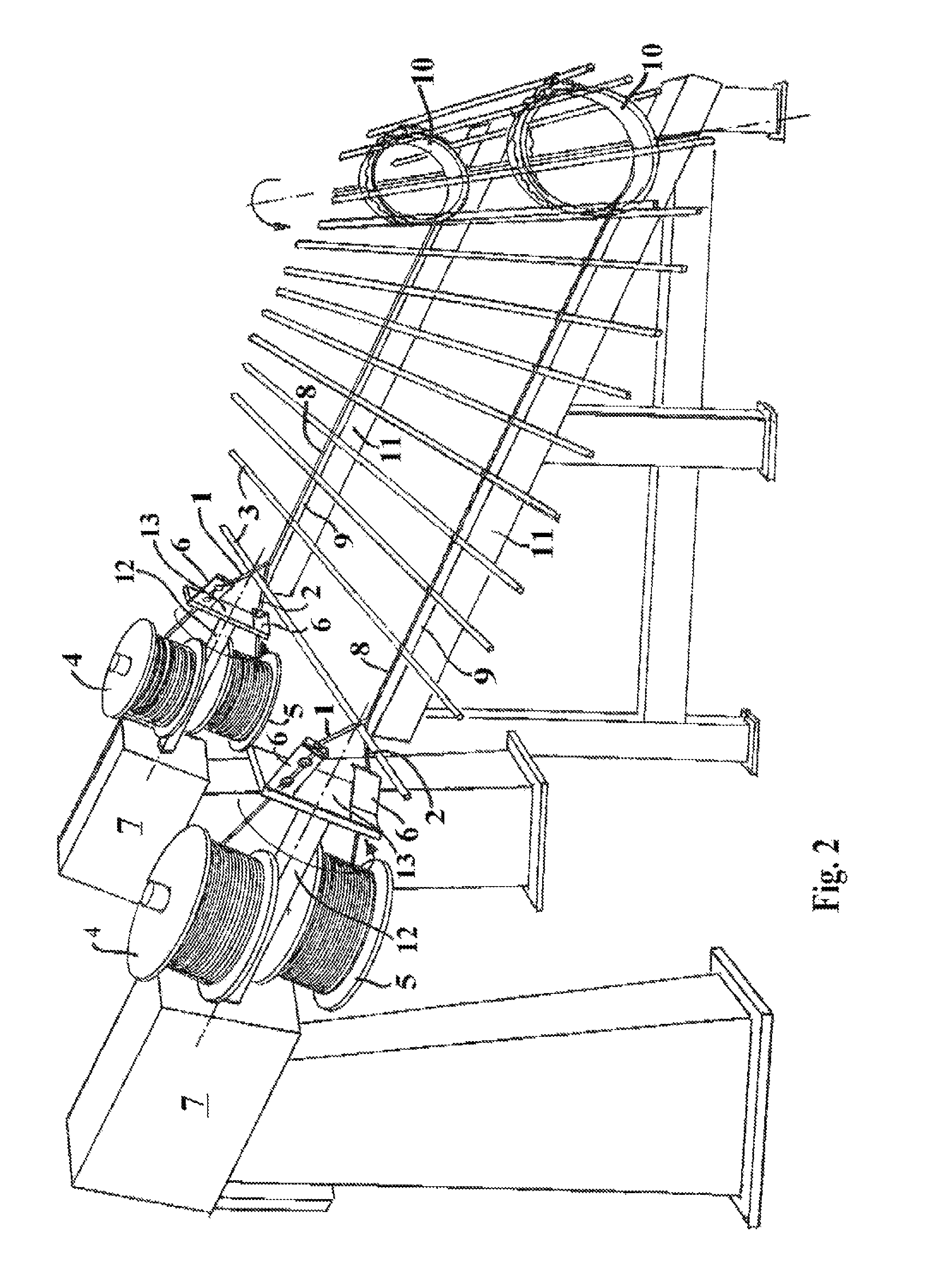 Method, an apparatus and a means for making a reinforcement mesh