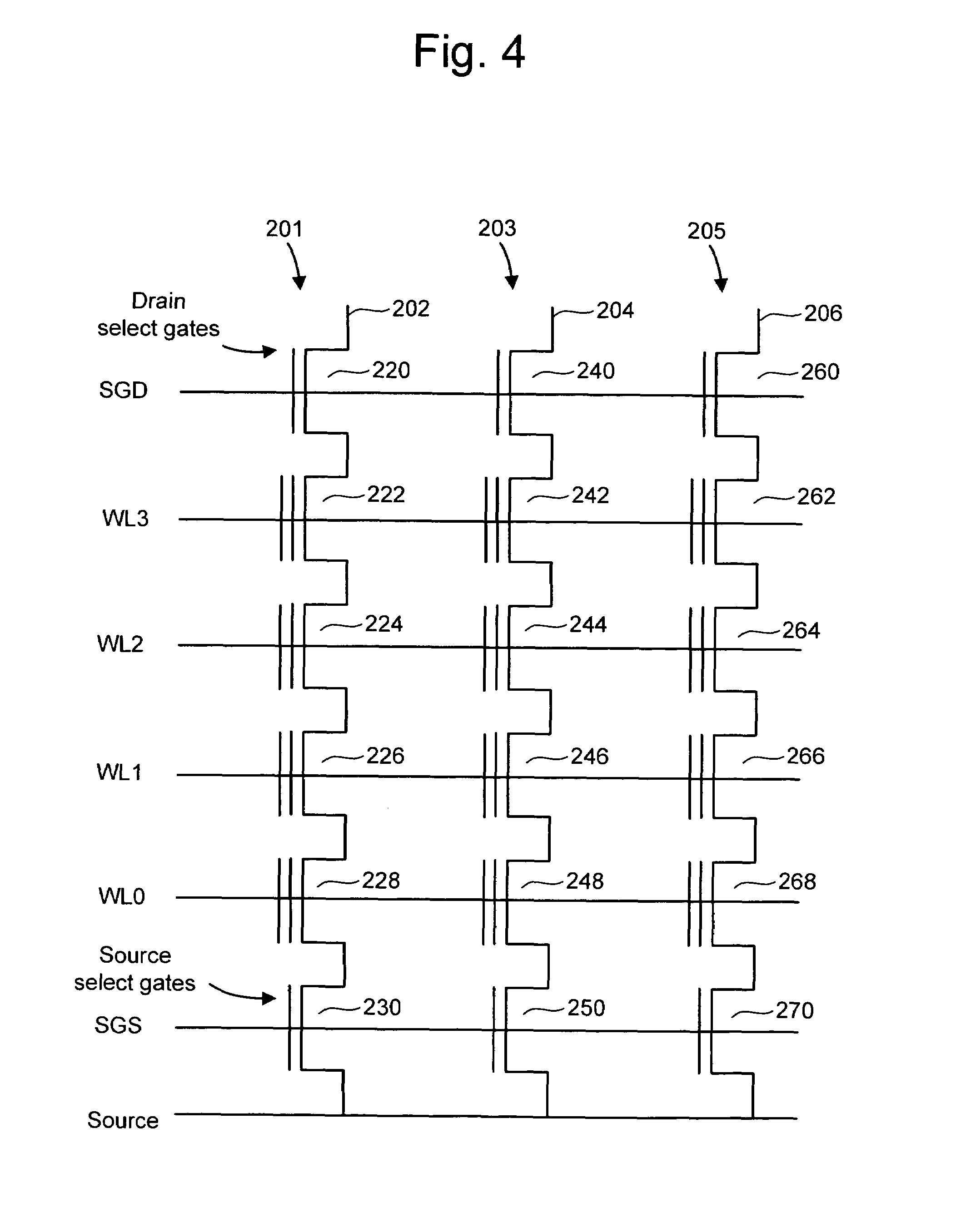 Method for programming non-volatile memory with reduced program disturb using modified pass voltages