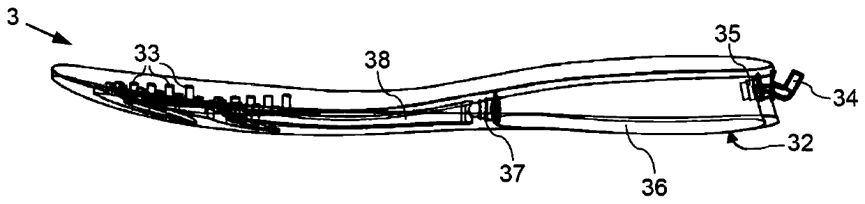 Method for producing shoe with air pump device, comprising bellows which is formed in midsole