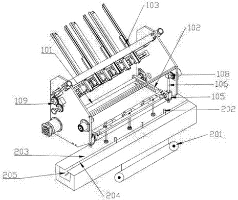 Tray opening and conveying process