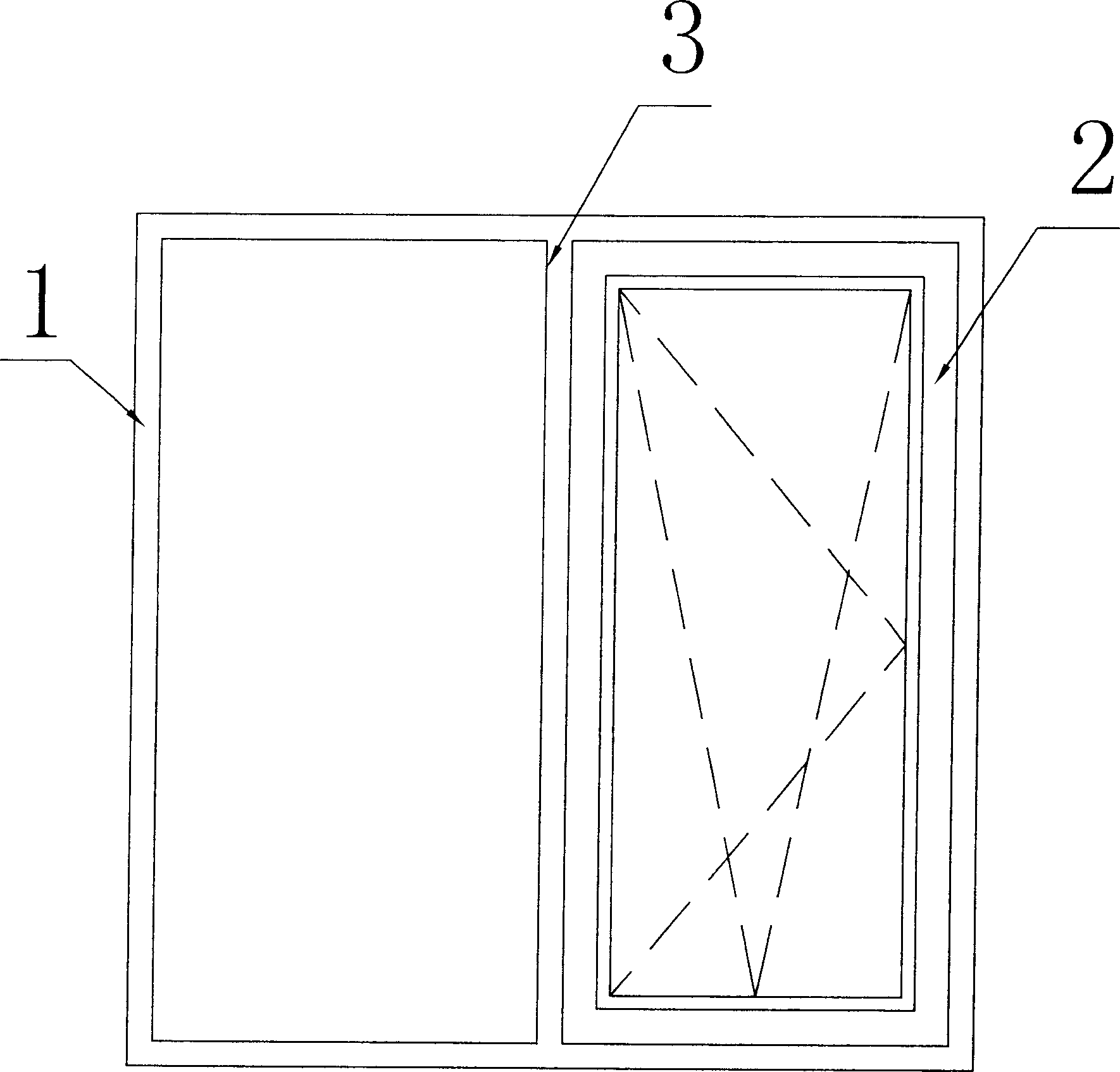 Environmental-protective and regenerative solid wooden plastic door and window and its production