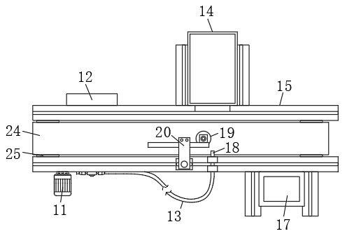 Material detection device and method