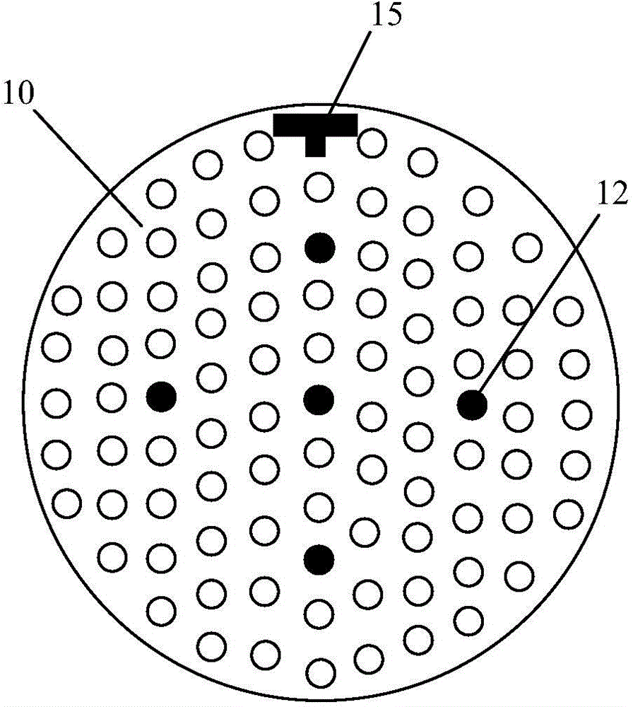 Layered saturated soil seepage consolidation simulating device