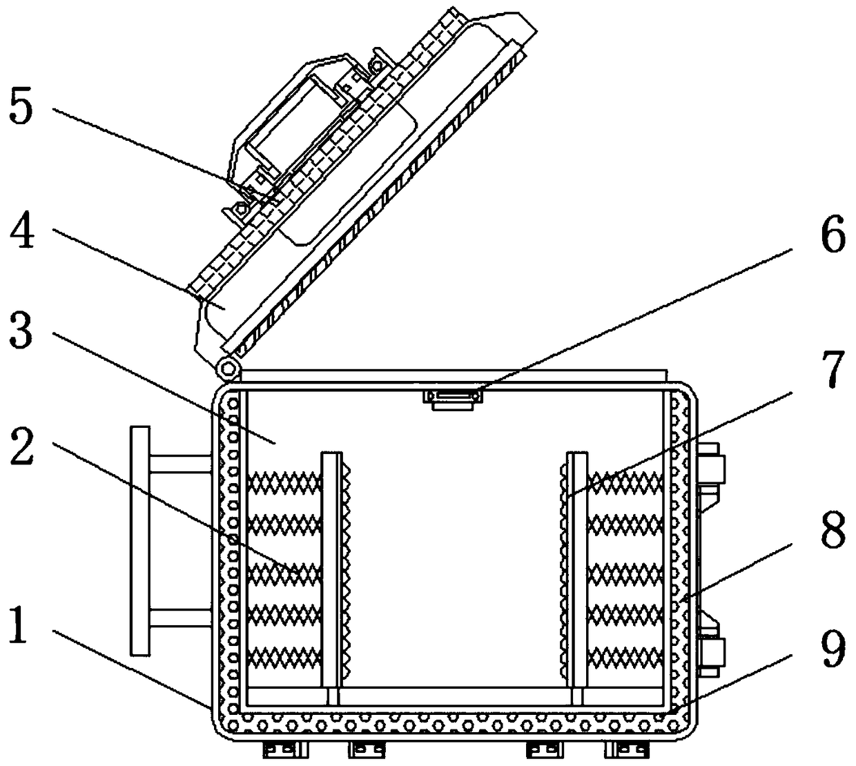 Multifunctional instrument gauge transport case