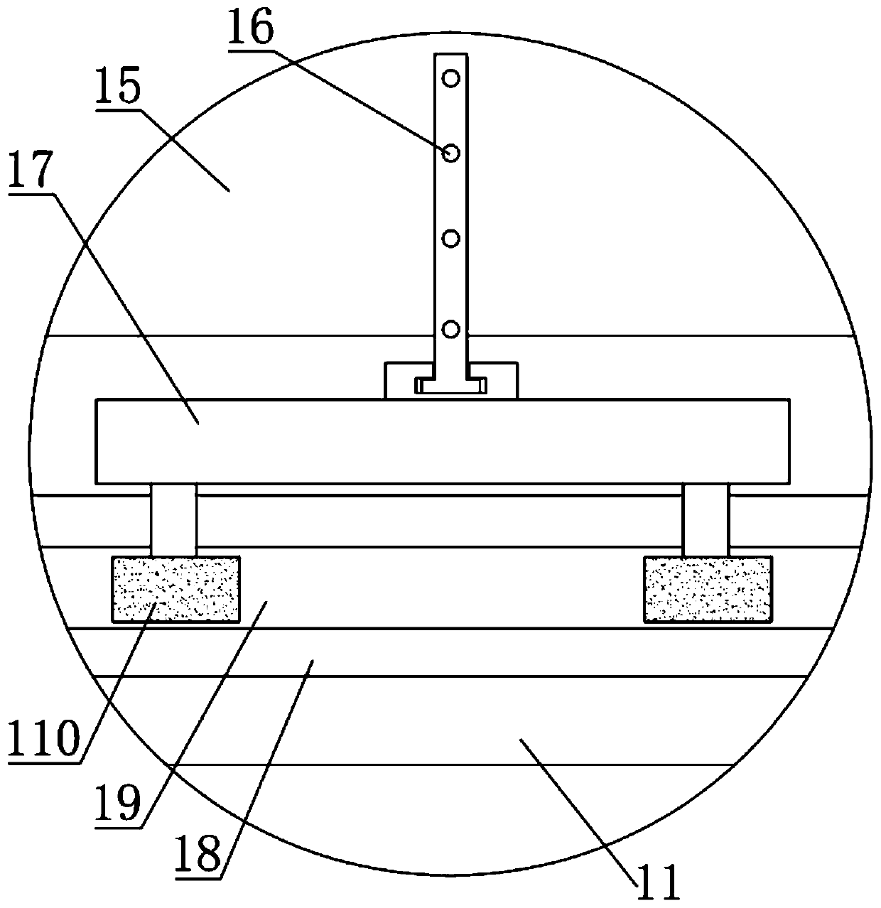 Multi-level circulation full-automatic welding device and work method thereof