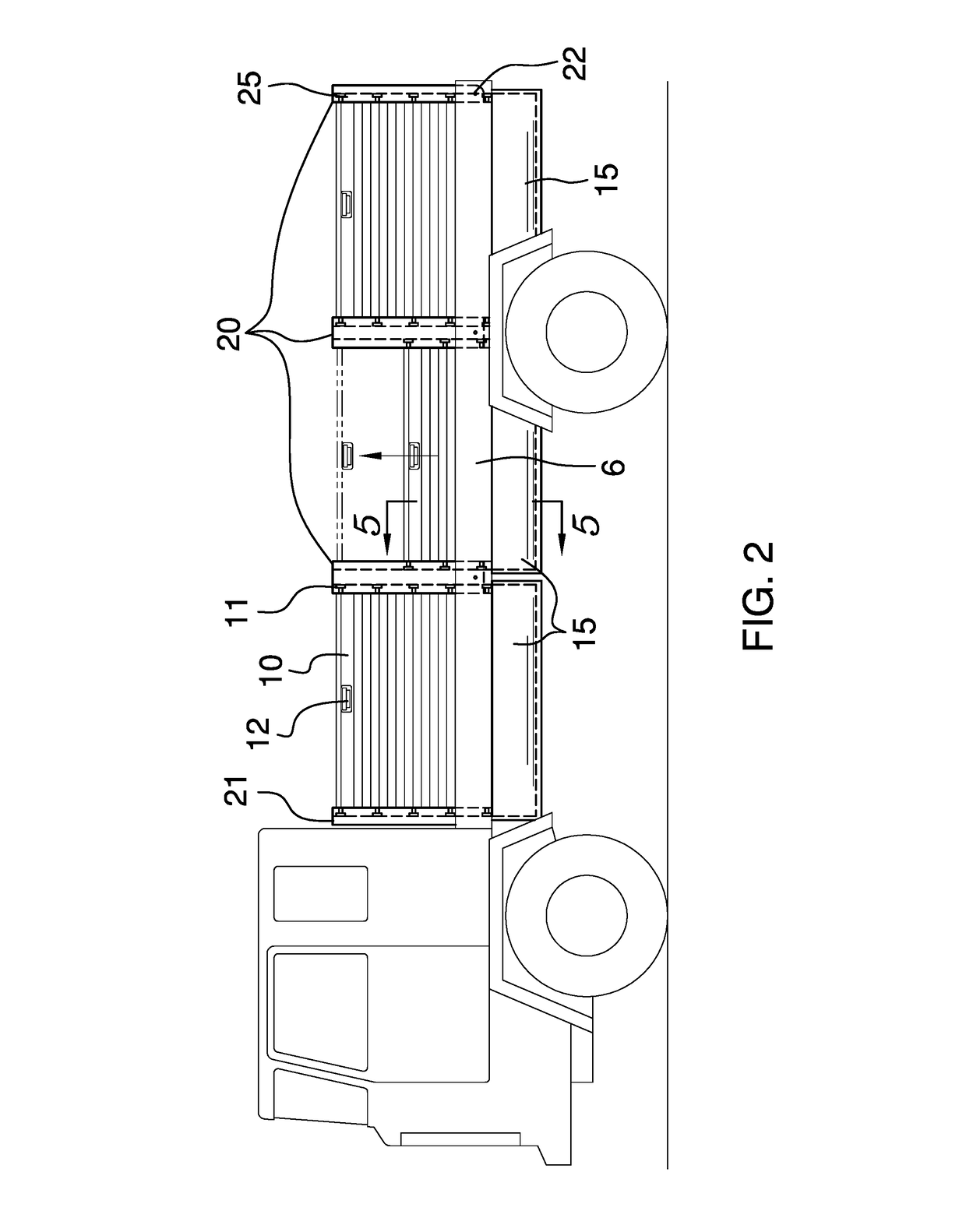 Conversion device to transform a flat bed into a truck bed and the method to use