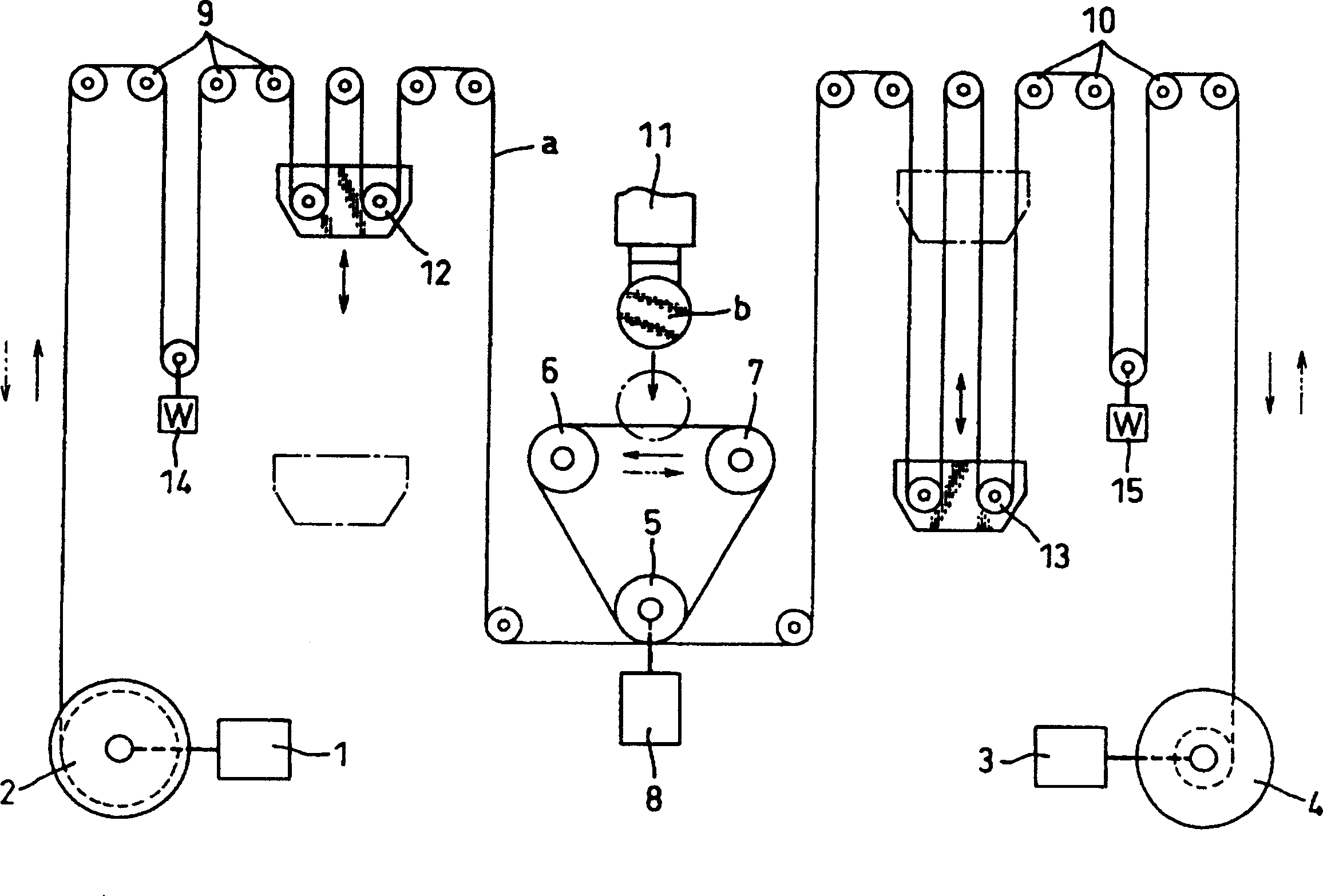 Method for wire-cutting controlling metal wire moving