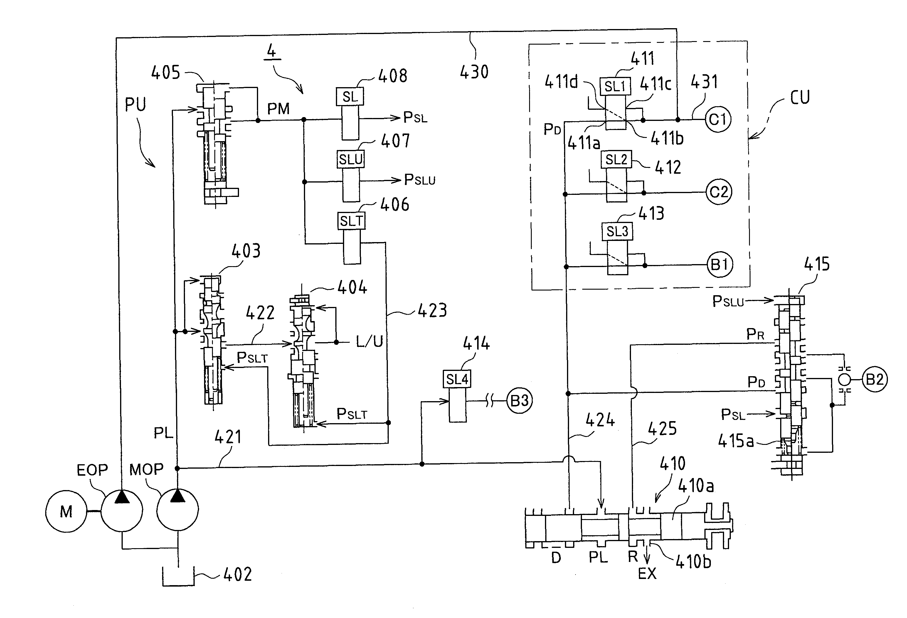 Hydraulic pressure supply control apparatus for automobile