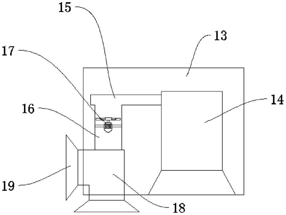 A width-adjustable ditching machine for tea plantation