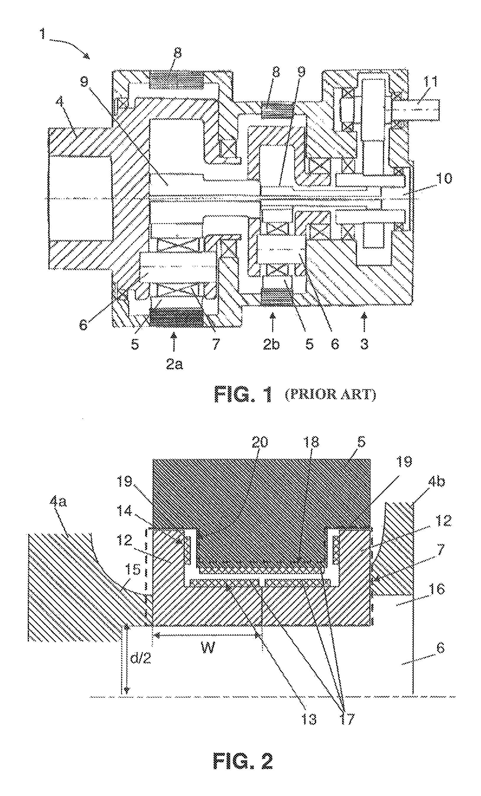 Planetary gear stage with plain bearings as planet bearings and use thereof