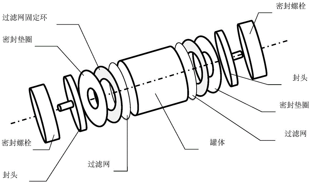 Blood perfusion device for experimental animal