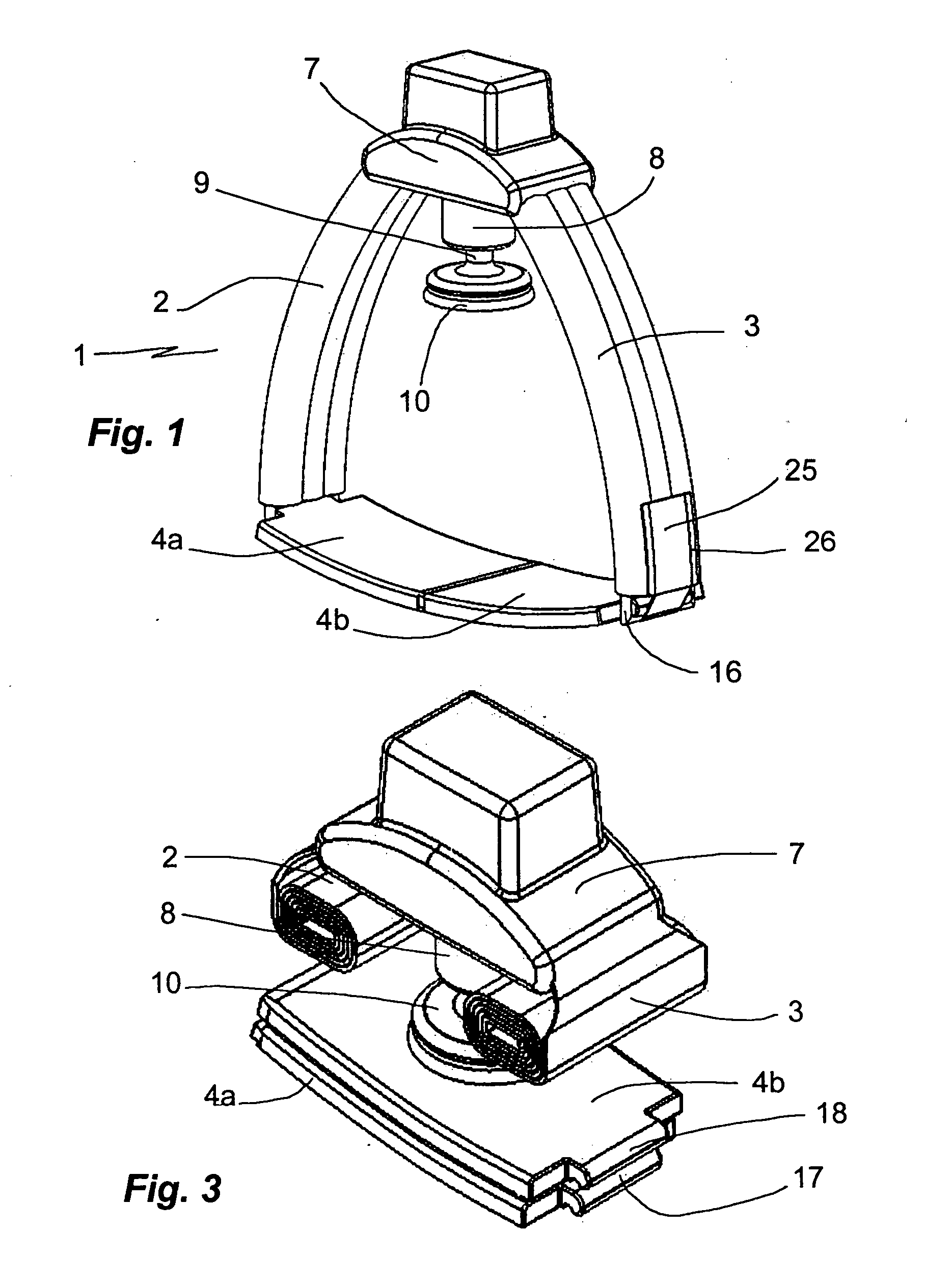 Support for a cpr apparatus