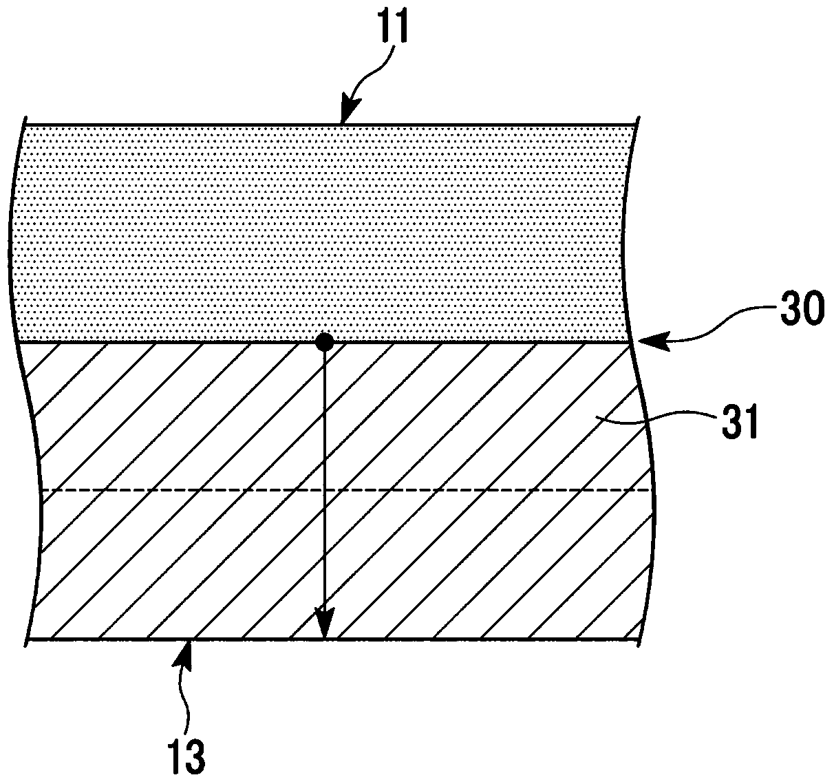 Substrate for power module, substrate for power module with heat sink, power module, and method for manufacturing substrate for power module