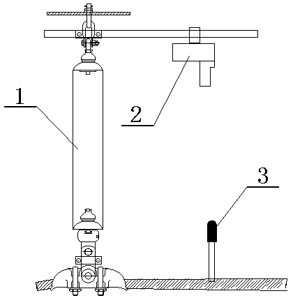 Multi-response falling centrifugal ejection arc extinction device