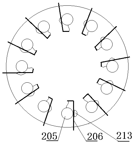 Multi-response falling centrifugal ejection arc extinction device