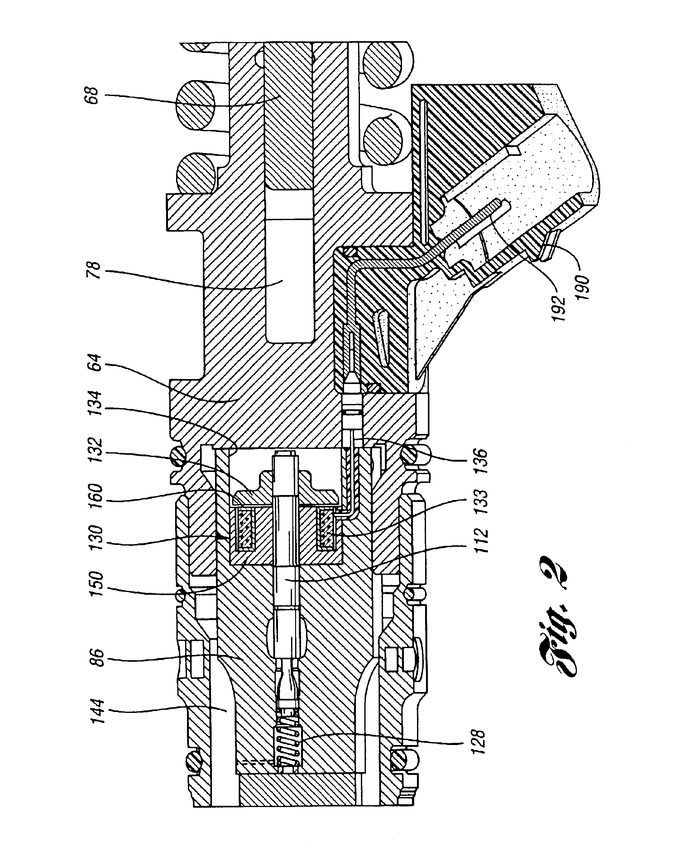 Fuel injector having segmented metal core