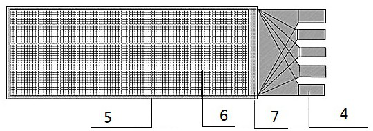 A horizontal rotary extrusion device for collecting midstream soil