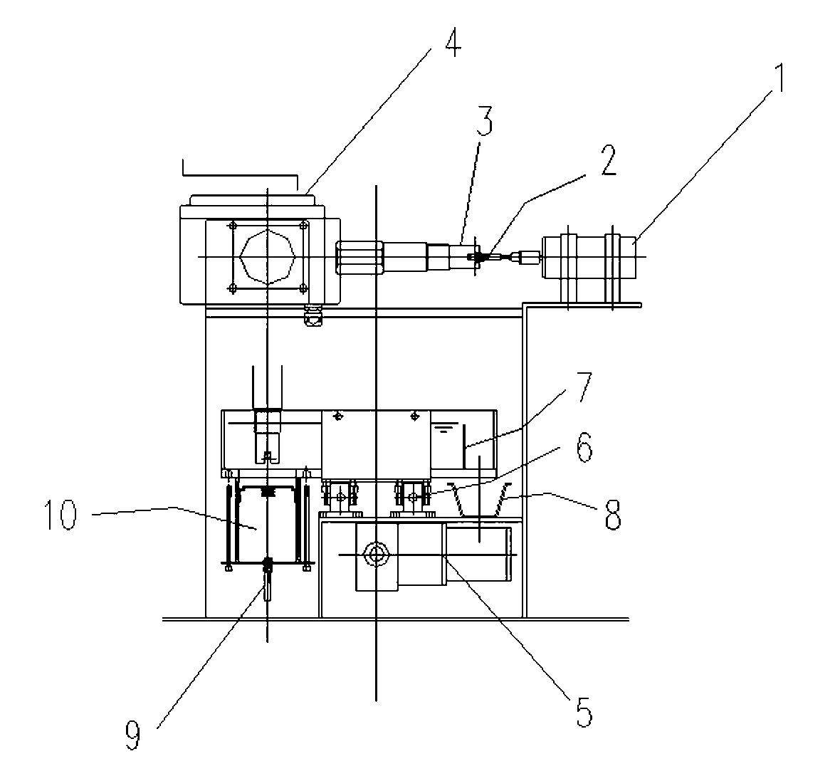 Apparatus capable of on-line continuous monitoring of pH value of water sample and automatic cleaning of electrode