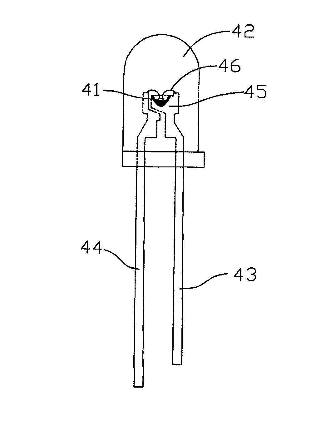 LED encapsulation structure and forming method thereof