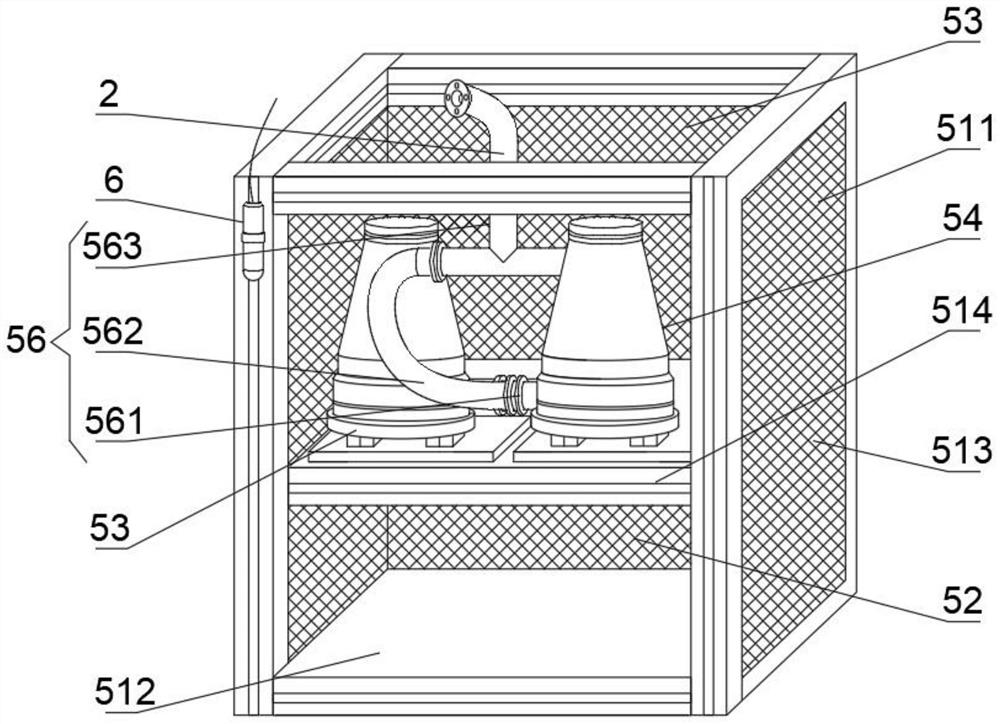 Integrated pump station type intelligent foundation pit drainage system