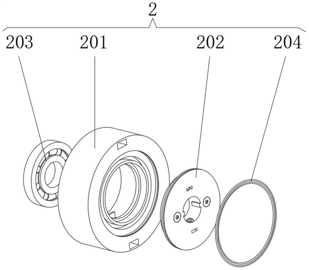 High-strength wear-resistant polymer carrier roller