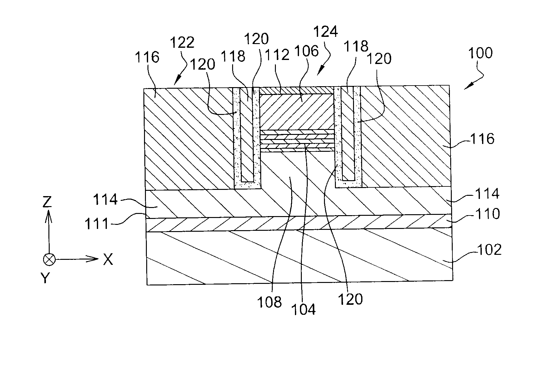 P-n junction optoelectronic device for ionizing dopants by field effect