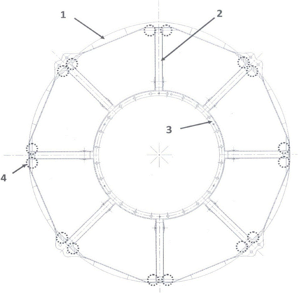 Method for shape correction of high-temperature alloy thin-wall aeroengine casing part through electric arc heating