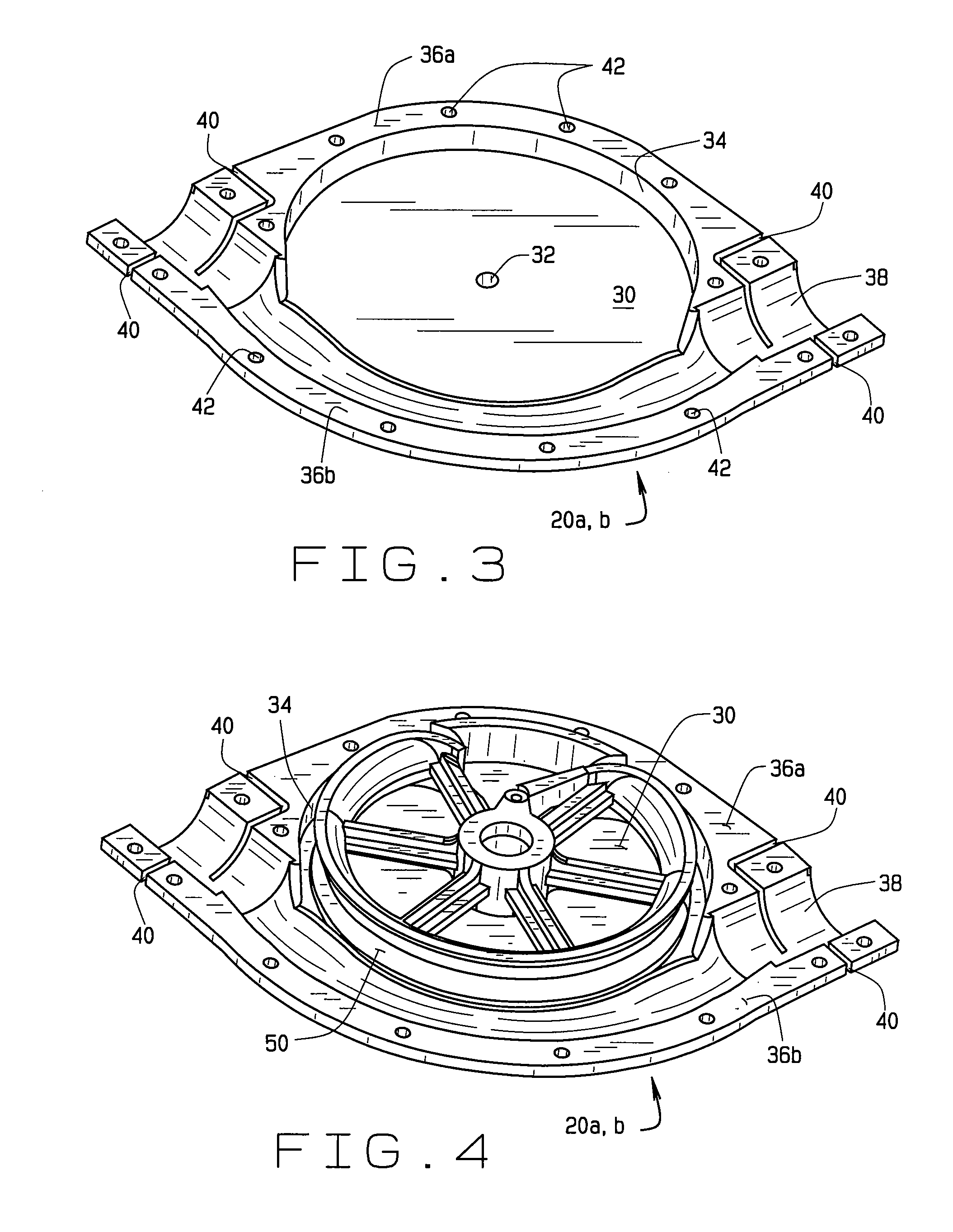 Chain disk conveyor corner housing