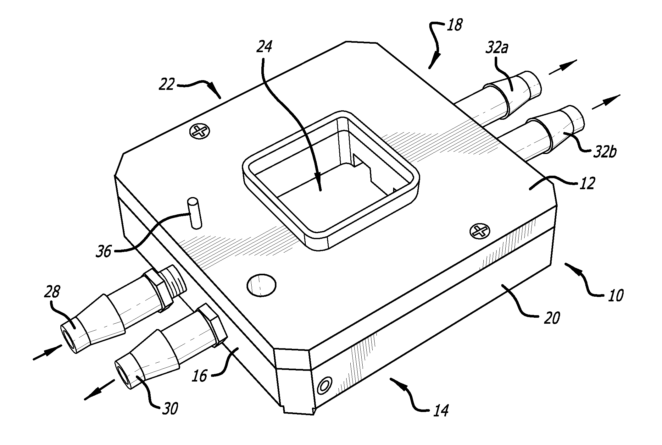 Thermal chamber for IC chip testing