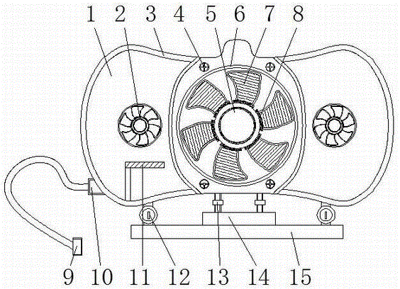 Automatically adjustable radiator