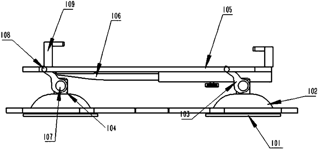 A tablet computer support and method capable of fast fixing and dismounting to the wall