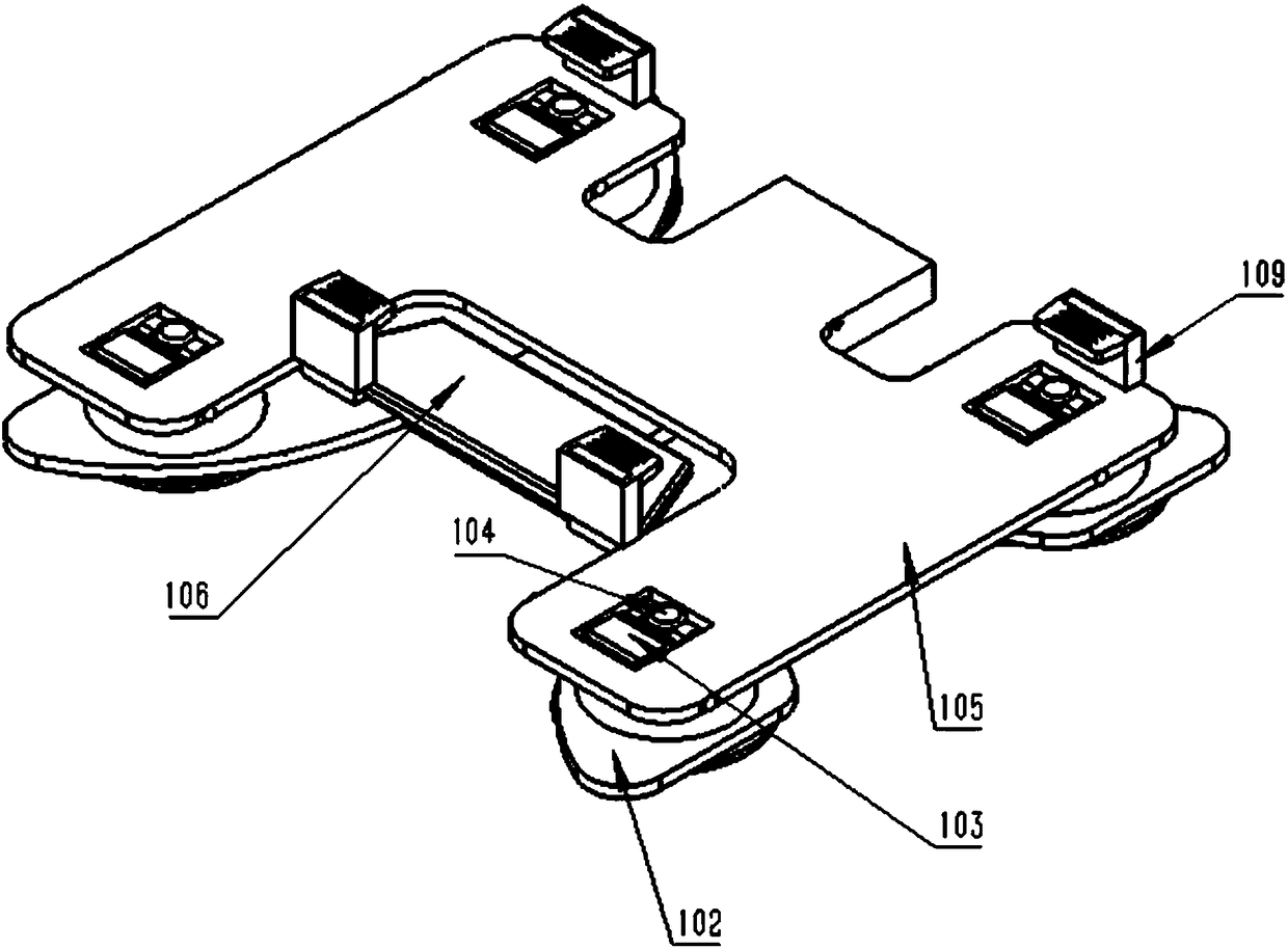 A tablet computer support and method capable of fast fixing and dismounting to the wall