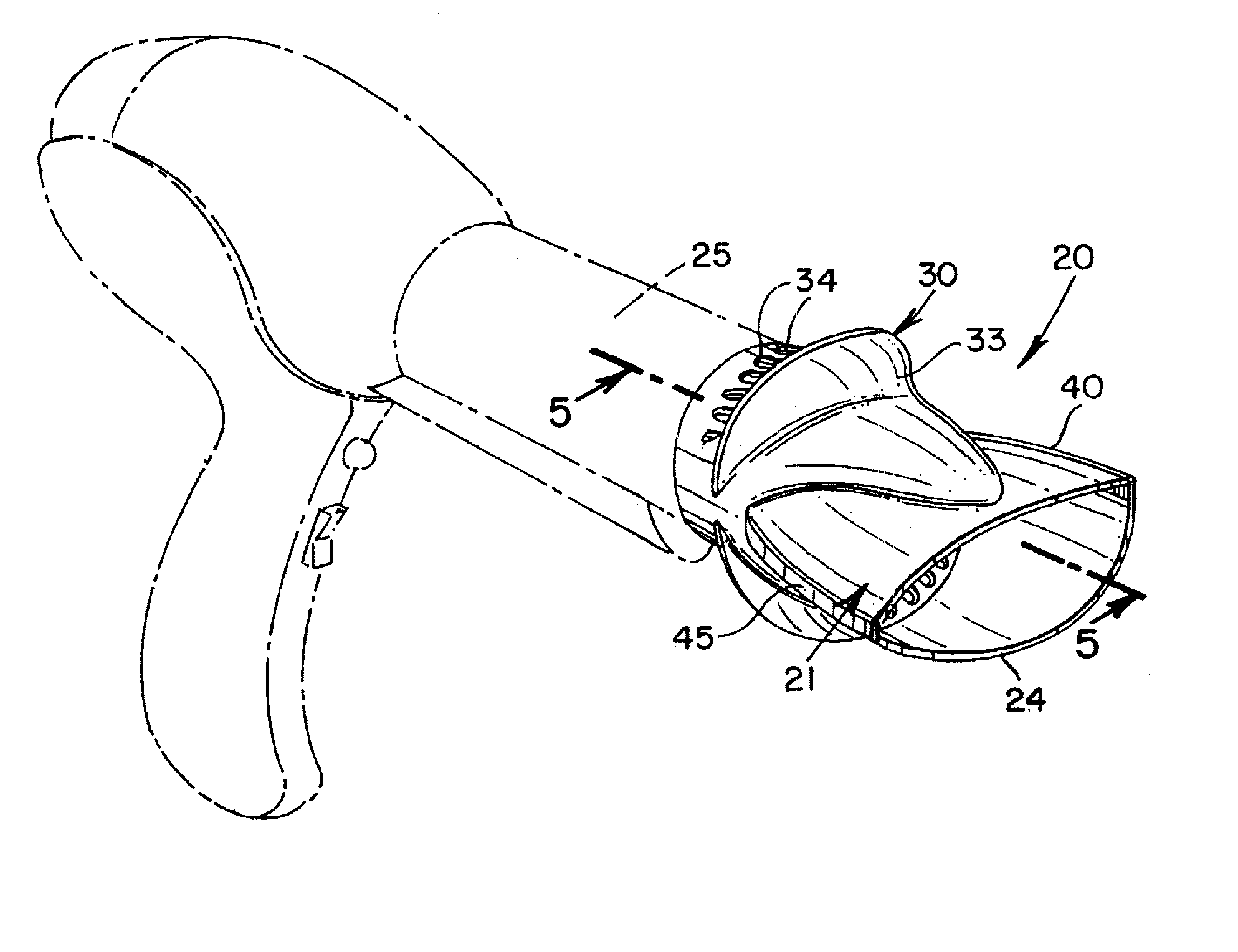 Attachment for hair dryers