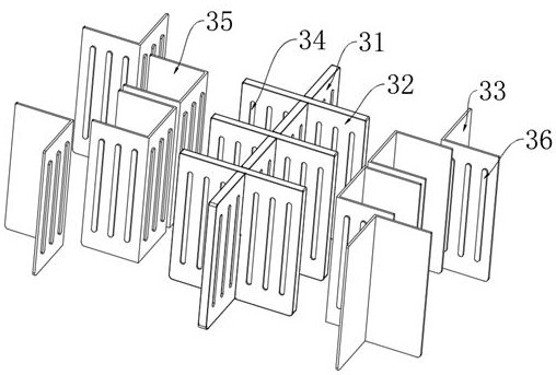 An anti-seismic component for lead-acid batteries