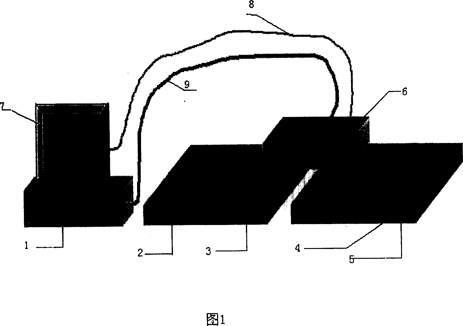 Emission scanning phased array ground detecting radar