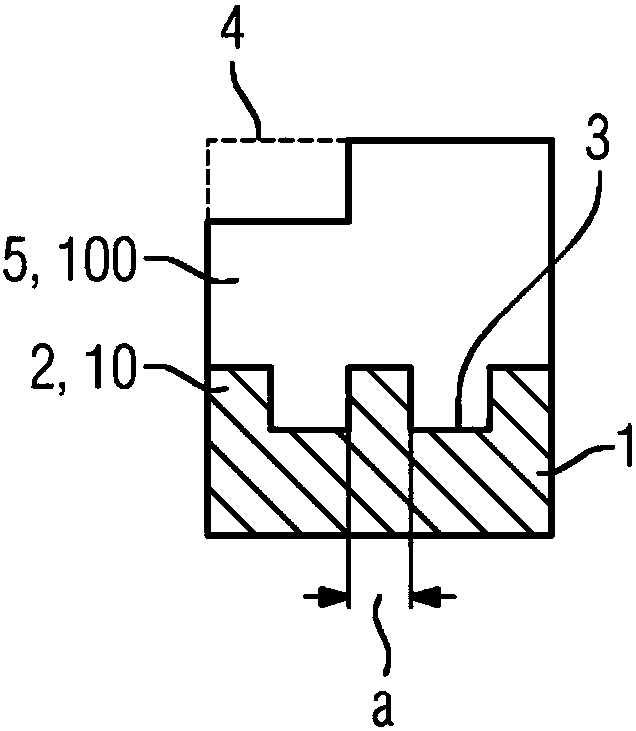 Method for producing a work piece through generative manufacturing, and corresponding work piece