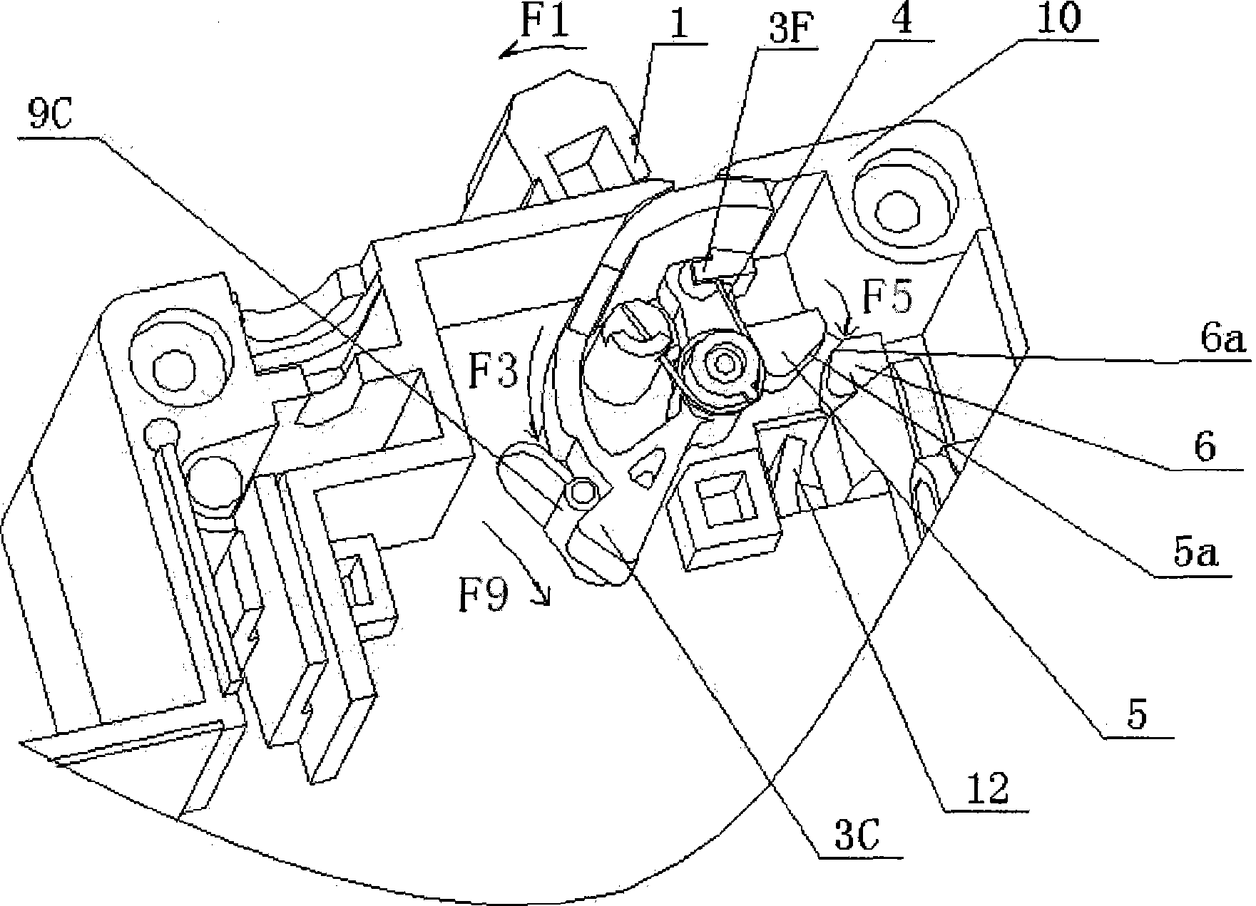 Device for indicating failure of electric apparatus