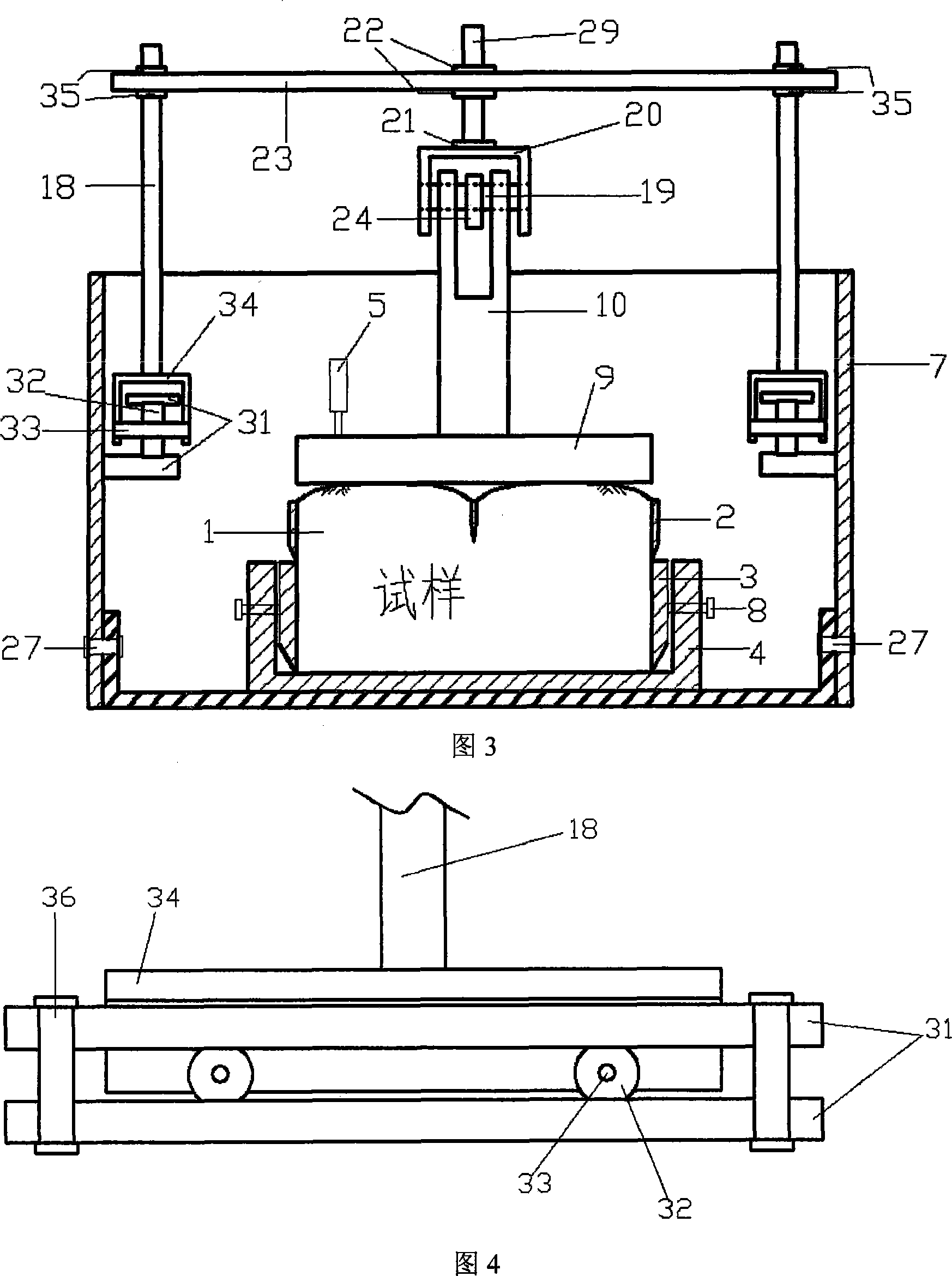 Portable on-spot and indoor dual-purpose direct-cutting experiment instrument and its sampling method