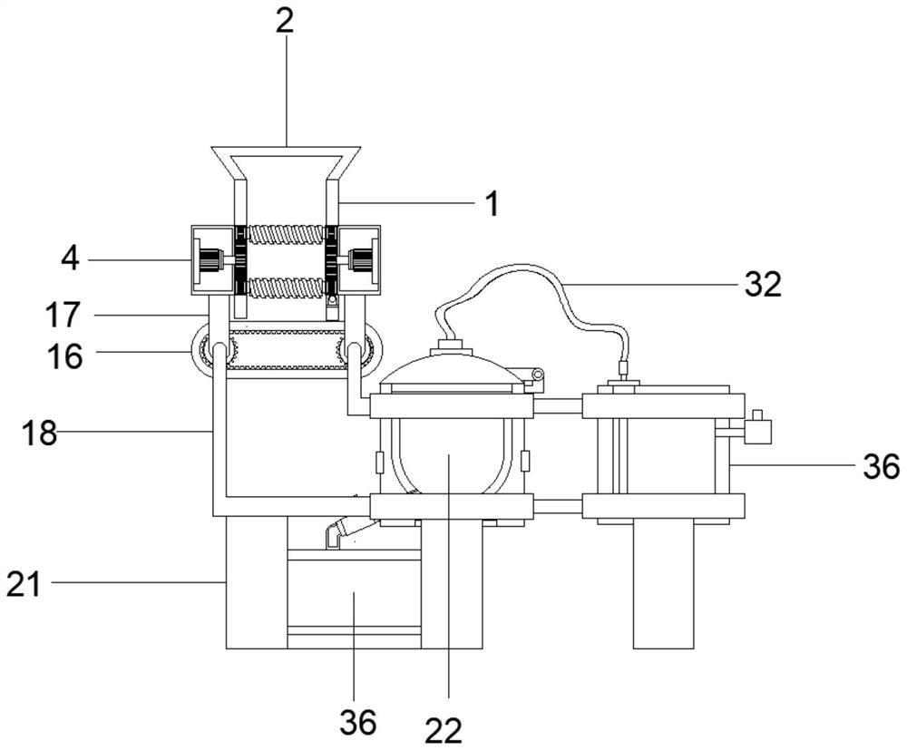 Waste heavy metal garbage recovery device