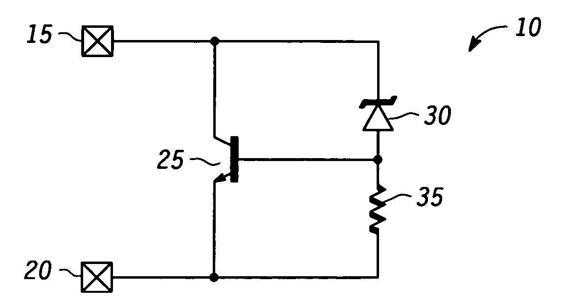 Electrostatic discharge protection device and method therefore