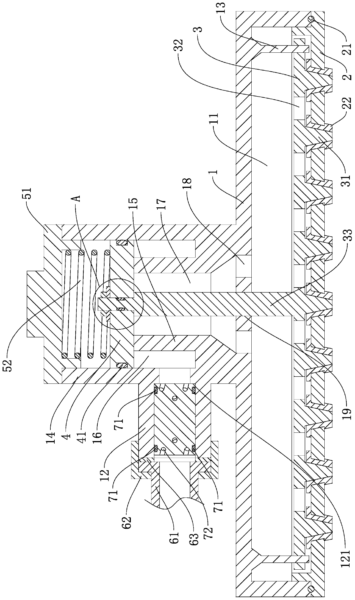 Shower head with water mixing function