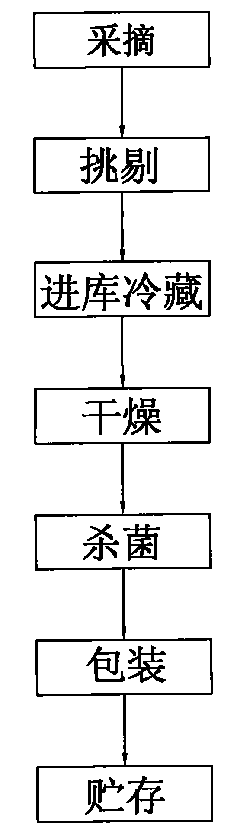 Preparation technology of okra scented tea