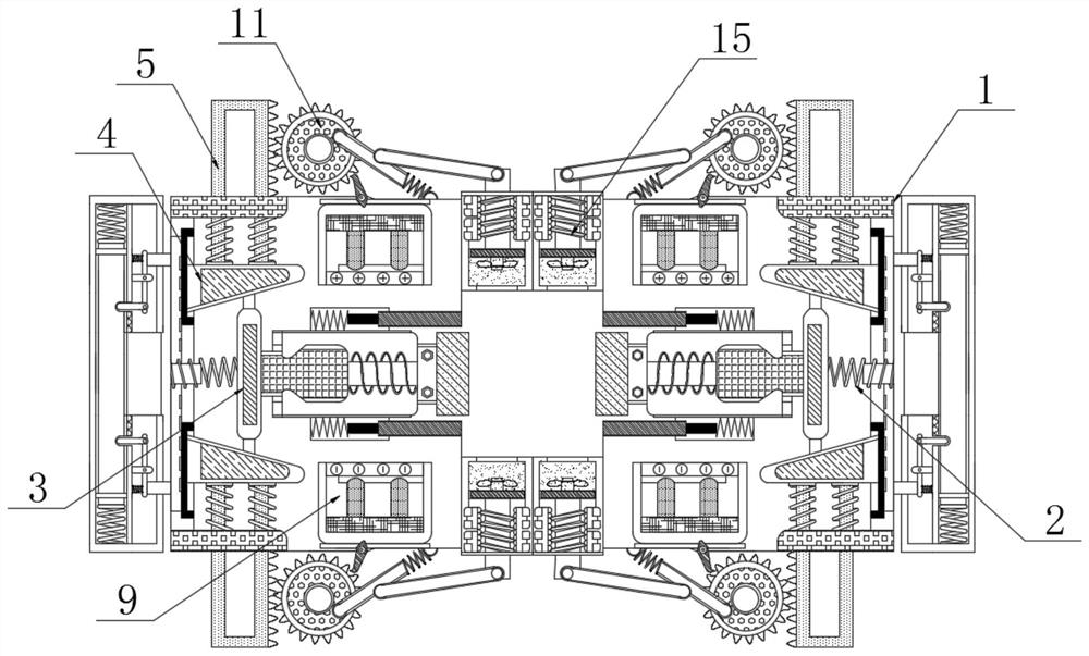 Current overload protection device for replacement of electric equipment in power distribution cabinet